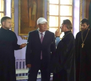 Визит акима города в Православный Храм